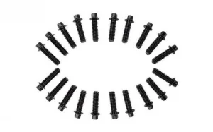 RC4WD Miniature Scale Hex Bolts (M1.6 x 6mm) (Black) RC4WD