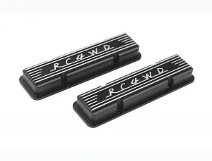 RC4WD Aluminium Valve Covers For Scale V8 Engine (Black)