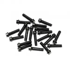 RC4WD Miniature Scale Hex Bolts (M2.5 x10mm) (Black)