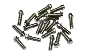 RC4WD Miniature Scale Hex Bolts (M2.5 x 8mm) (Silver)