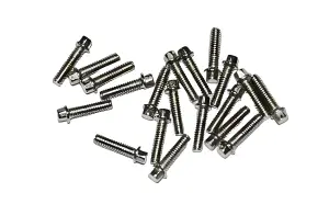 RC4WD Miniature Scale Hex Bolts (M2 x 8mm) (Silver)