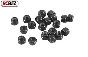 RC4WD Nylock Nuts M2.5 (Black)