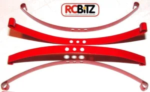 RC4WD Red Super Soft Flex Leaf Springs (4)