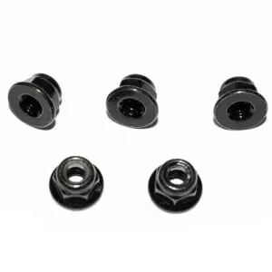 RC4WD M4 Flanged Lock Nut (Black) RC4WD
