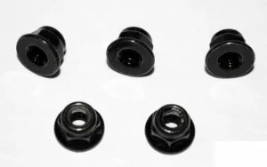 RC4WD M4 Flanged Lock Nut (Black) RC4WD