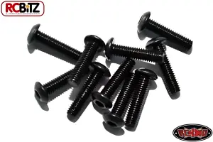 RC4WD Steel Button Head Cap Screws M3 x 12mm (10)