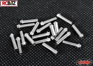 RC4WD Miniature Scale Hex Bolts (M3x12mm) (Silver)
