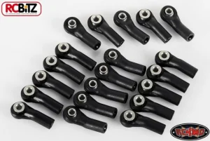RC4WD M3 Plastic Bent Rod Ends w/ Axial Width Balls (20x)