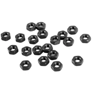 RC4WD Regular M3 Black Nuts (20) RC4WD