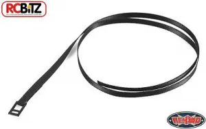 RC4WD Black Tie Down Strap with Metal Latch
