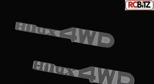 RC4WD 1:10 Hilux 4WD Emblem Set for Mojave and Hilux Body