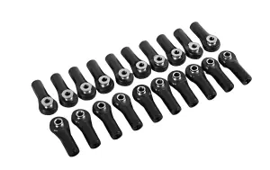 RC4WD M3 Medium Straight Plastic Rod Ends w/ Axial Width Metal Balls 20 RC4WD