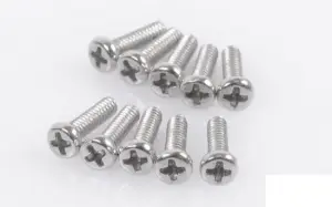 RC4WD Phillips Head Machine Screws M1.6 X 6mm (10) RC4WD