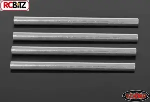 RC4WD 80mm (3.15 ) Internally Threaded Aluminium Link (Silver) (4)