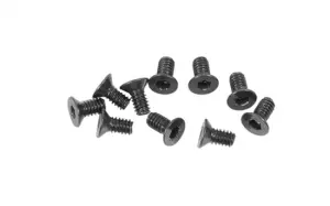 RC4WD Steel Flat Head Cap Screw M2 X 4mm (10) RC4WD