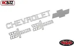 RC4WD Chevrolet Blazer Metal Emblem Set