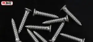 RC4WD Flat Head Self Tapping Screws M1.4 X 8mm SILVER RC4WD Blazer rear lights