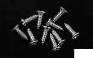 RC4WD Flat Head Self Tapping Screw 1.6 X 6mm (Silver) RC4WD