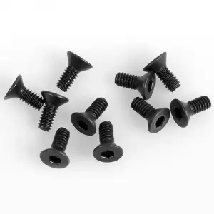 RC4WD Steel Flat Head Socket Cap Screw M2 x 5mm (Black) RC4WD