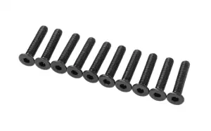 RC4WD Steel Flat Head Socket Cap Screws M3 x 16mm (10) RC4WD