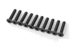 RC4WD Steel Flat Head Socket Cap Screws M3 x 16mm (10) RC4WD