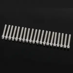 RC4WD Miniature Scale Hex Bolts (M2 x 12mm) (Silver) RC4WD