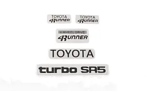 RC4WD 1985 Toyota 4Runner Emblem Set RC4WD