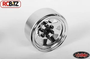 RC4WD 6 Lug Wagon 1.9 Steel Stamped Beadlock Wheels (Chrome)