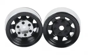 RC4WD Stamped Steel 1.55 Stock Black Beadlock Wheel