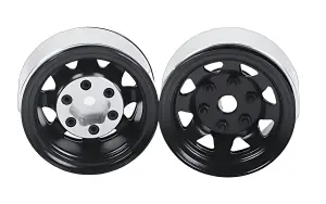 RC4WD Stamped Steel 1.55 Stock Black Beadlock Wheel