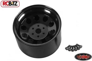 RC4WD Pro10 40 Series 3.8 Steel Stamped Beadlock Wheel (Black)