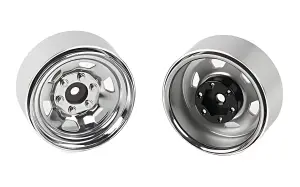 RC4WD Stamped Steel 1.7 Beadlock SR5 Wheels (Chrome) RC4WD