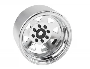 RC4WD 8Lug Deep Dish Wagon 1.9 Steel Stamped Beadlock Wheels Chrome (4)