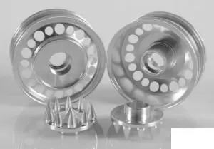 RC4WD Chaos Semi Truck Front Wheels w/Spiked Caps