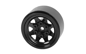RC4WD Stamped Steel 1.0 Stock Beadlock Wheels (Black) (4)