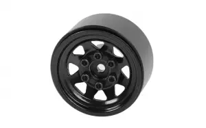 RC4WD Stamped Steel 1.0 Stock Beadlock Wheels (Black) (4)