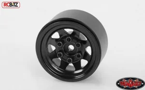 RC4WD Stamped Steel 1.0 Stock Beadlock Wheels (Black) (4)