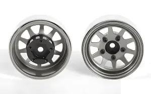 OEM Stamped Steel 1.55 Beadlock Wheels (Plain)