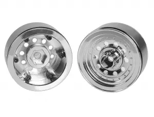 RC4WD Classic 10-Hole Chrome 1.9 Beadlock Wheels (4)