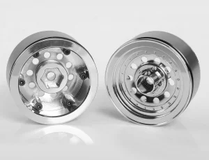 RC4WD Classic 10-Hole Chrome 1.9 Beadlock Wheels (4)