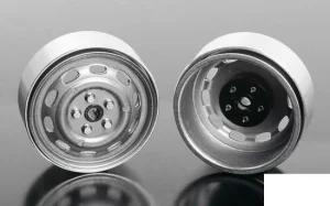 RC4WD Stamped Steel 1.7 10-Oval Hole Wheels (Plain) RC4WD