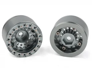 RC4WD Fuel Off-Road 1.55 Zephyr Beadlock Wheels (Gunmetal) RC4WD