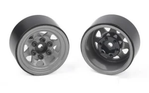 RC4WD Stamped Steel 1.0 Stock Beadlock Wheels (Plain) (4)