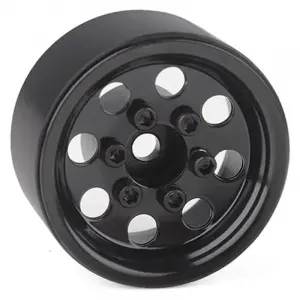 RC4WD Stamped Steel 1.0 Pro8 Beadlock Wheels (Black)