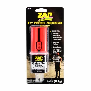 Zap Fly Fishing Adhesives Quick Set Epoxy (0.5oz, 14.1g)