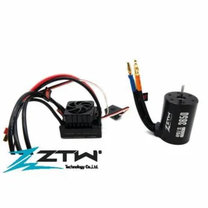 ZTW Beast SL 50A G2 ESC Combo  Prog Card (3650 2950KV Motor) (2-3 Cells)