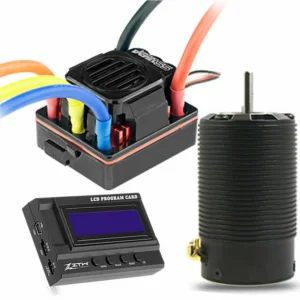 ZTW 1:8 Beast SS120A ESC + 4P SL3674 2150Kv Motor + LCD Program Card