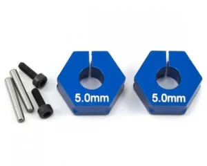 Associated Factory Team Clamping Wheel Hex 5.0mm Offset (2)