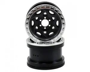 Axial 2.2 Walker Evans Wheels - IFD Wheels - Chrome/Black(2)