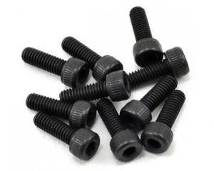 Axial M4x12mm Cap Head (Black) (10)